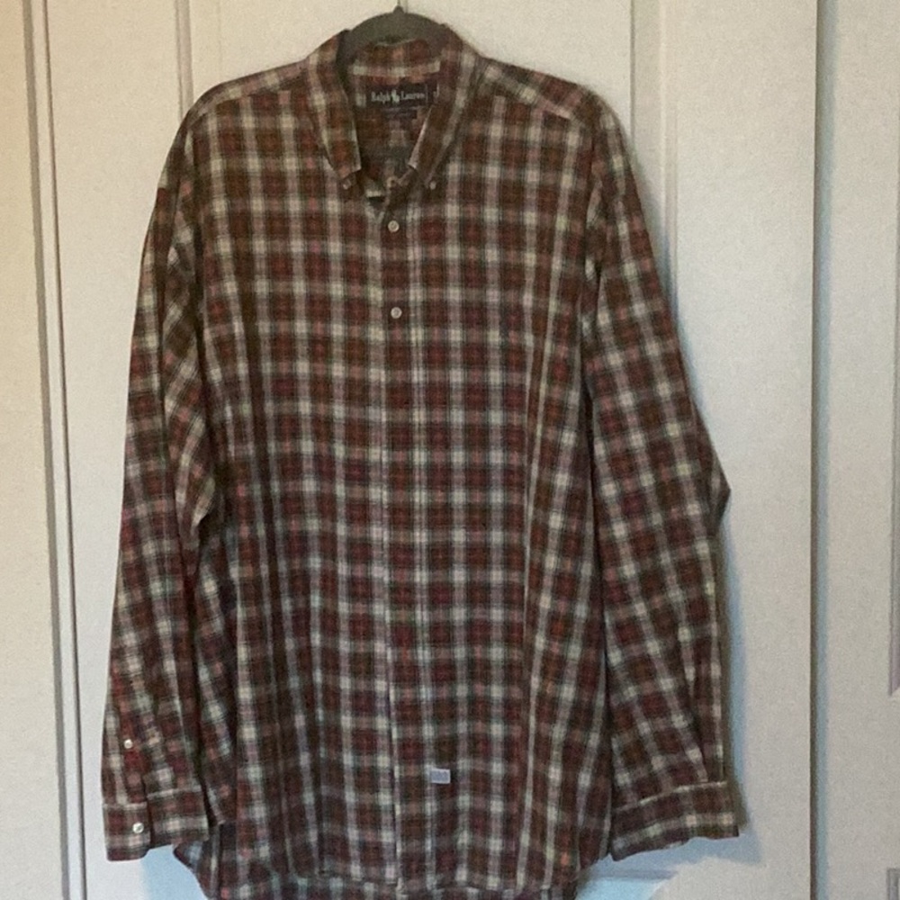 Ralph Lauren Multicolor Plaid Shirt XXL